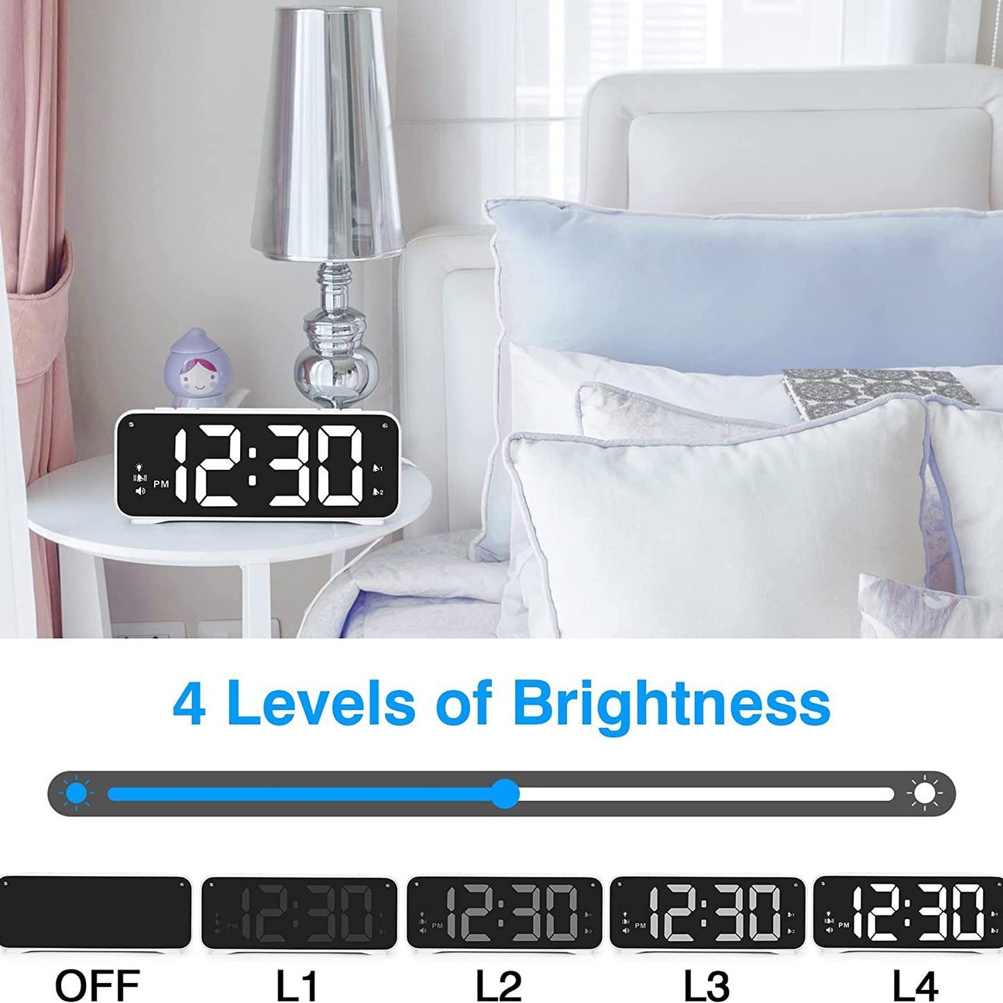 LED digital electronic clock